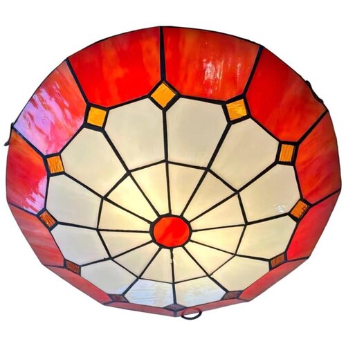 Brilagi tiffany vitražna plafonska svetiljka sienna 2xE27/60W/230V prečnik 40 cm Cene