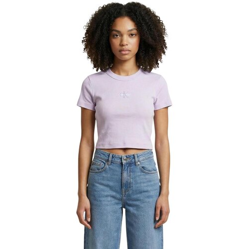 Calvin Klein Jeans Majice s kratkimi rokavi MONOGRAM BABY TEE LV047AB802 Cene