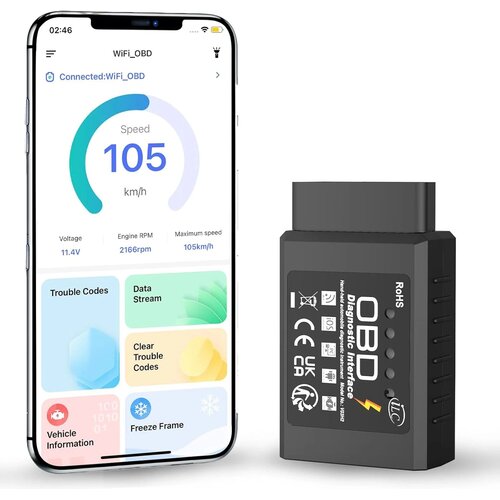 iLC brezžični WiFi OBD2 diagnostični čitalnik kode napak Cene
