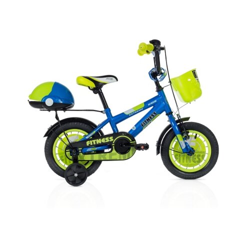  Dečija bicikla 12" Fitness plavo-zelena ( SM-12106 ) Cene