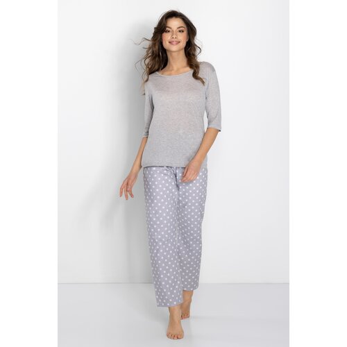 Momenti Per Me Keep Secrets Pyjamas Tencel Grey Slike