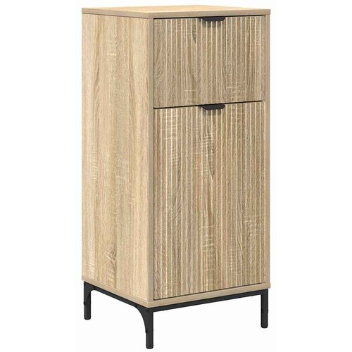 vidaXL kopalniška omarica s predalom sonoma hrast 39.5 x 36 x 88 cm Cene