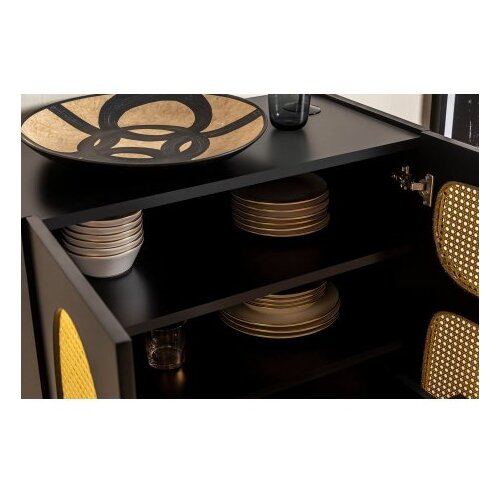 Hanah home komoda simona 135 black Slike