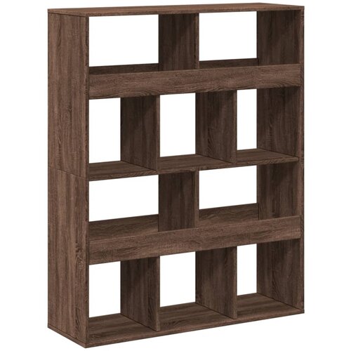 Maison Chic Knjižna omara - Knjižni regal rjavi hrast 100x33x125,5 cm inženirski les, (21725676) Slike