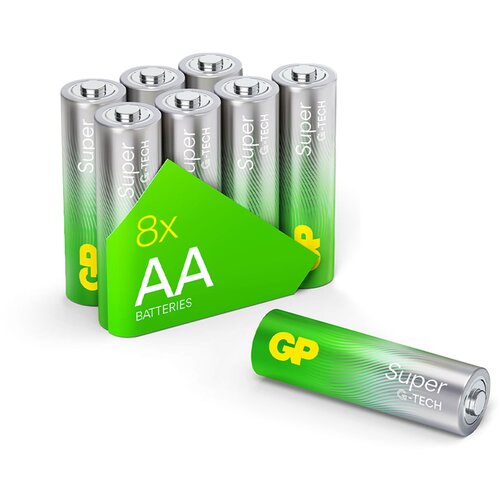 GP Batteries 4+4 GP Super Alkaline 1,5V AA Mignon LR06 Rel. 03015ADHETA-B8 Cijene
