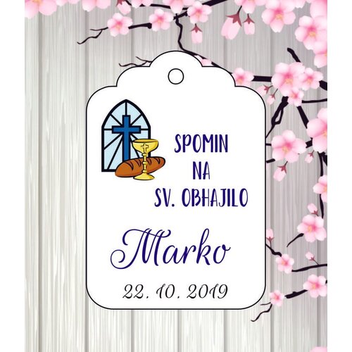  Kartončki za darila  OBHAJILO KAROBH 02 Cene