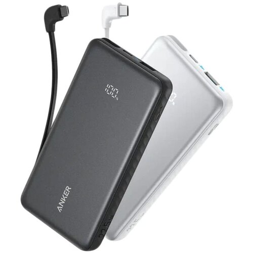 Anker Zolo Power Bank (10K, 22.5W, Built-In USB-C Cable) Black Cijene