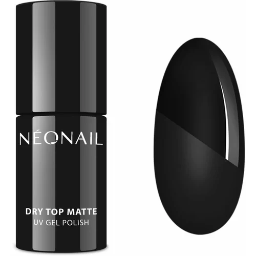 NeoNail Dry Top Matte gel nadlak za mat videz 7,2 ml