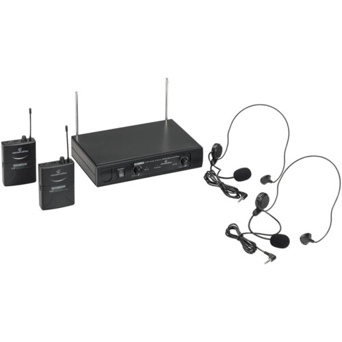 Soundsation WF-V21PPB wireless mikrofoni sa 2 bodypacka Slike