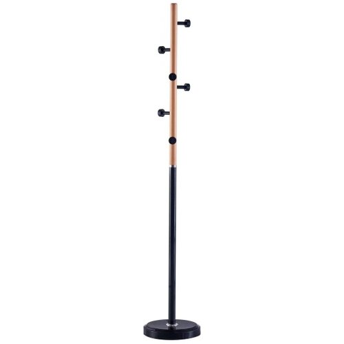  Elegantni Drveni Čiviluk visina 175 cm black Slike