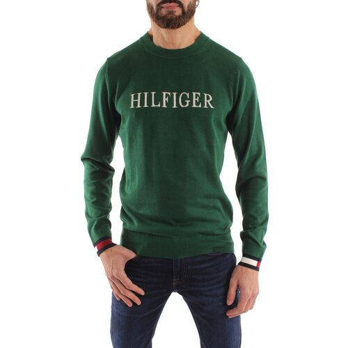 Tommy Hilfiger Majice z dolgimi rokavi MW0MW29045 Zelena Slike