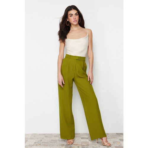 Trendyol Green Trousers Slike