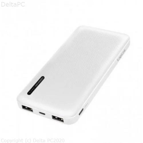 Logilink Power Bank 10000mAh PA0257W White