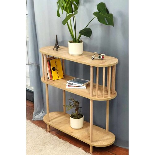 Hanah home komoda Peka-0119, 90 cm, hrast Sapphire Slike