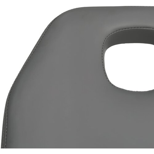 MASAŽNI STOL sivi 180 x 62 x (87 - 112) cm Slike