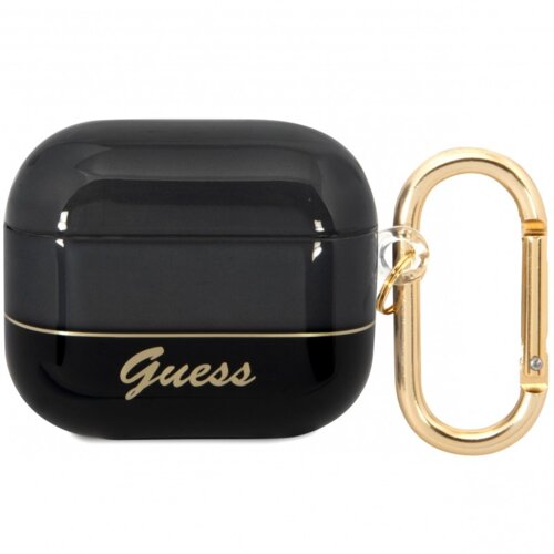 Guess GUA3HGCOHK ovitek za slušalke za AirPods 3 - črn Cene