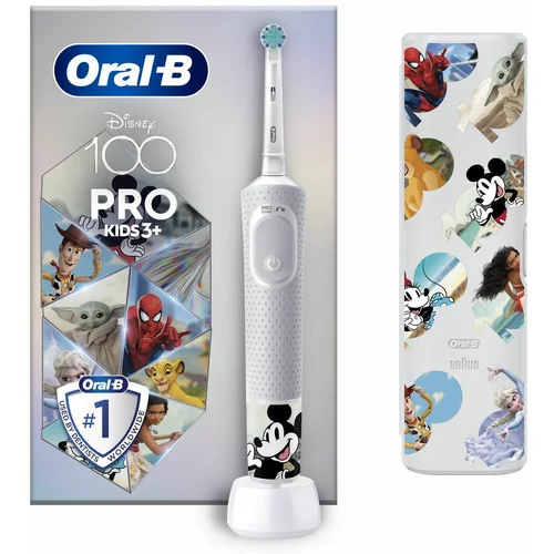Oral-b električna četkica Pro Kids 3+ Disney+putna torbica