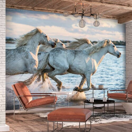  Samoljepljiva foto tapeta - Wild Race 392x280 Cijene