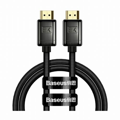 Baseus HDMI kabel 1m HD serija 8K 60Hz črn WKGQ000001 Cene