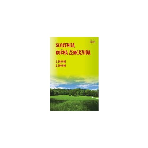  SLOVENIJA - ROČNA ZEMLJEVIDA, plastificirana zemljevida Slovenije: 1:500 000 in 1:725 000 Cene