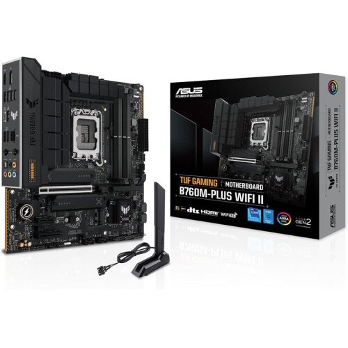 Asus TUF B760M-PLUS WiFI II LGA1700 DDR5 gaming mATX osnovna plo&scaron;ča Cene