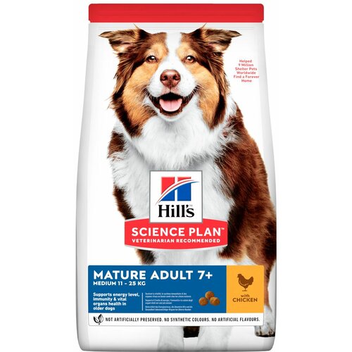 Hill’s Hill's™ Science Plan™ Pas Mature Adult Medium Piletina, 2,5 kg Slike