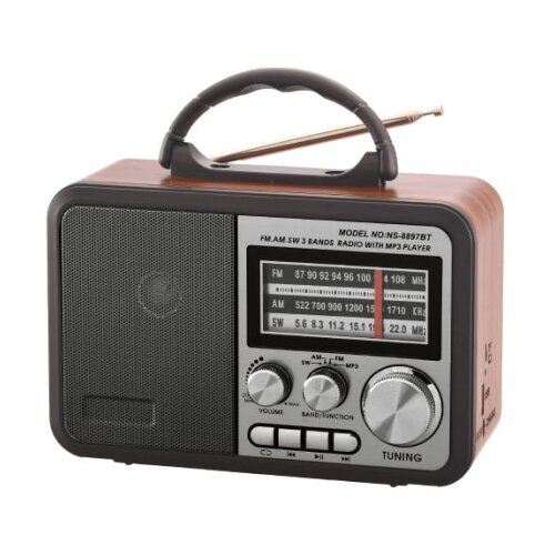  Prenosni retro Bluetooth radio 8897BT NS-8897BT Cene