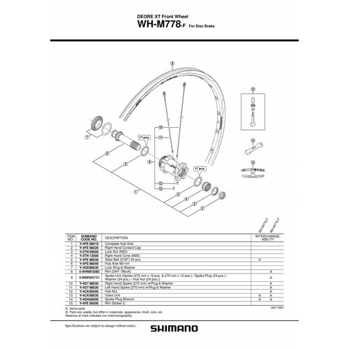  KUGLICE SHIMANO WHM778F 5/32&amp;quot; 34 PCS Y4FE98030 SHIMANO Slike