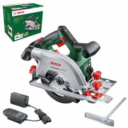 Bosch UniversalCirc 18V-53 set akumulatorske kružne pile Dubina reza maks. (90°) 53 mm uklj. akumulator, uklj. punjač 18 V 2.5 Ah Cijene