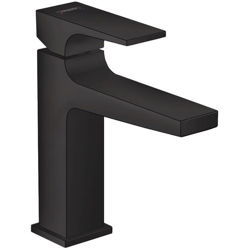 Hansgrohe armatura za umivalnik z zgornjim delom sifona Metropol (32507670) - črna mat Slike
