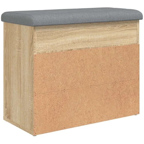  Klupa za cipele boja hrasta 62x32x50 cm konstruirano drvo Slike