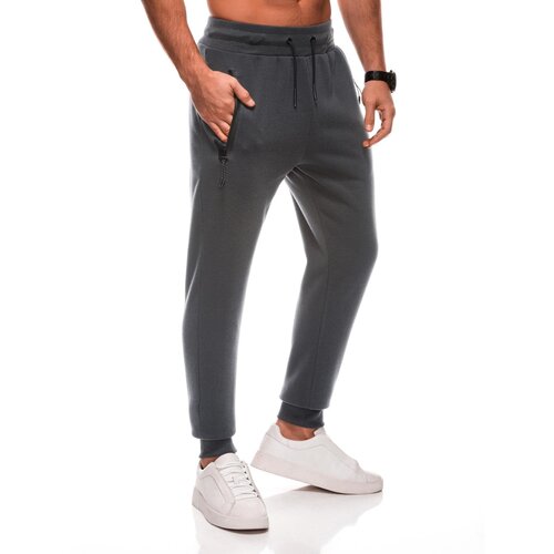 Edoti BASIC men's uniform sweatpants joggers - black Cene