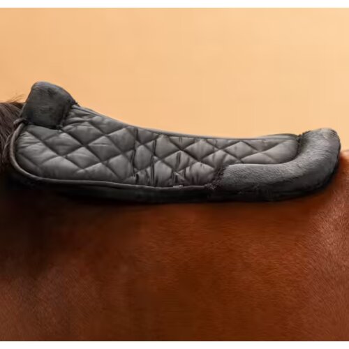 Olimp Sport Posedlica za konje i ponije od ovčije koze crna Cene