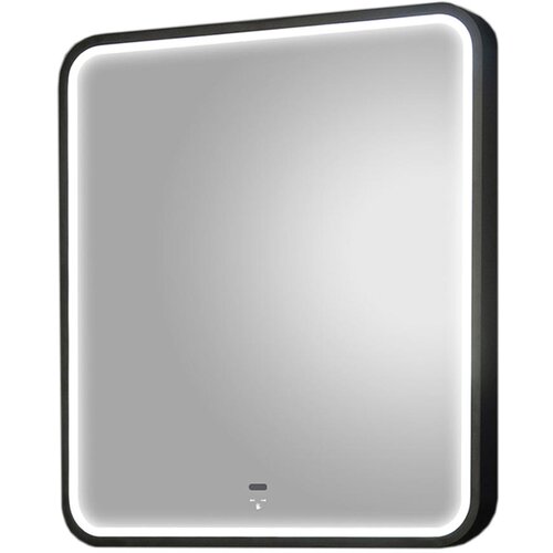 Quartz Led ogledalo Delta crni ram 80x80cm K-Jo Cene
