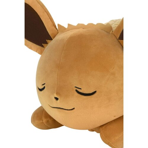 Pokemon Pok&amp;eacute;mon pli&amp;scaron;ana igračka Eevee u položaju spavanja, 45 cm Slike