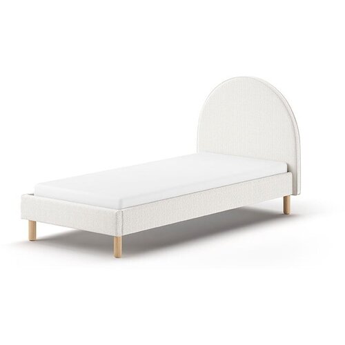Vipack Bijeli tapecirani krevet s podnicom 90x200 cm MOON &amp;ndash; Slike