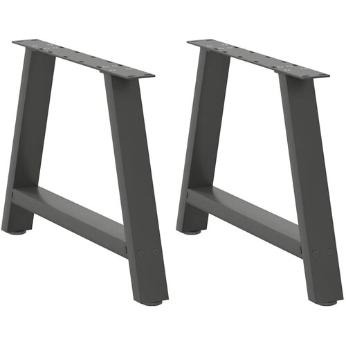  Noge za klub stolić A-oblika 2 kom antracit 70 x (42-43) cm čelik Cene