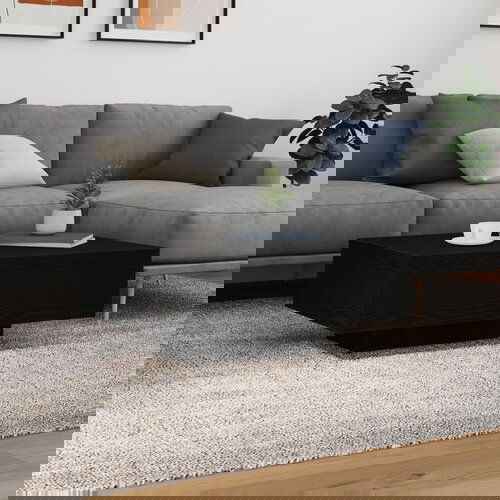 VidaXL Stolić za kavu Crni hrast Drvo 85 x 55 x 31 cm Stolić za kavu Slike