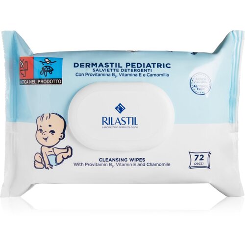 Rilastil Dermastil Pediatric nežni čistilni robčki za otroke 72 kos Cene