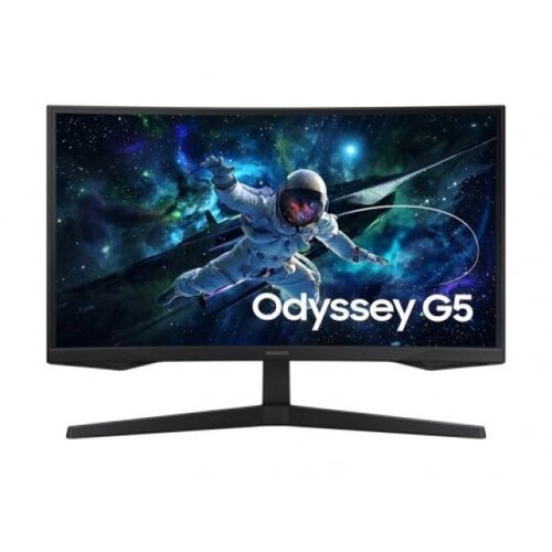Samsung Monitor 27" Odyssey G5 LS27CG552EU VA 2560x1440/165Hz/1ms/HDMI/DP Cene