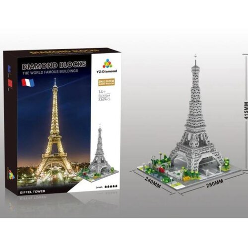 Slagalica ajfelova kula paris 3369 delova Slike