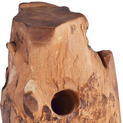 VidaXL Stalak za vino za 8 boca 40 x 30 x 80 cm od masivne tikovine Slike
