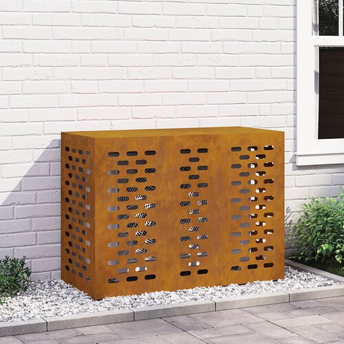 vidaXL Corten jeklo Vremensko obdelano jeklo 110 x 50 x 80 cm Trden Cene