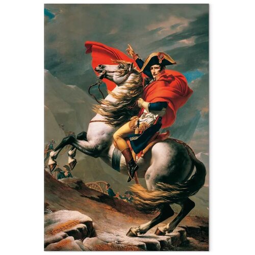  Slika - Jacques-Louis David &amp;ndash; Napoleon Crossing the Alps 60x90 Standard Slike