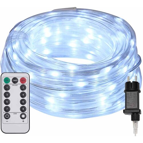  Svjetlosna uže s 1200 LED svjetlima Hladno Bijela 50 m PVC Slike