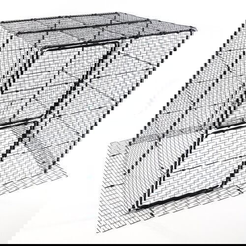 TIAKI Outdoor ograda za mačke, crna - D 160 x Š 160 x V 162 cm Cijene