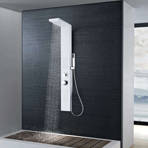 PANEL za tu&scaron; aluminij mat bele barve Cene