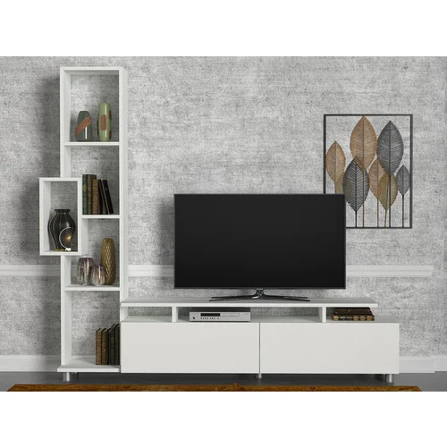 Hanah home Tulip - White TV omarica, (21268002)