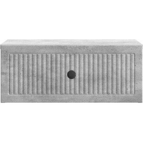  Noćni ormar Betonska siva 49 x 34,5 x 20 cm Konstruirano drvo Slike