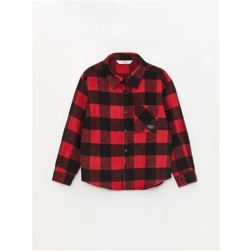 LC Waikiki Comfortable Fit Plaid Boy's Lumberjack Shirt